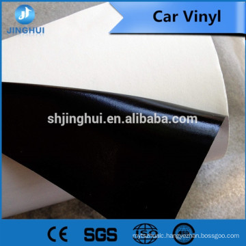 Transparent PVC film 1.27*50m 8mic 140g Liner Paper grey glue self adhesive vinyl roller for advertisement